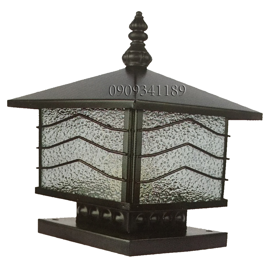 [HCM]Đèn trụ cổngđèn gắn đầu cột D400