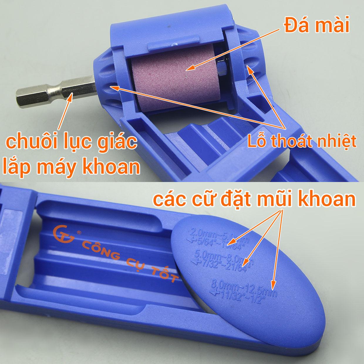 Bộ cữ mài mũi khoan