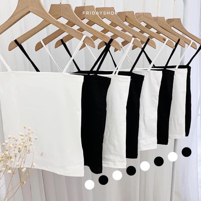 [RẺ VÔ ĐỊCH] Áo Croptop Hai Dây (Shop Bán Áo Hai Dây Đẹp)