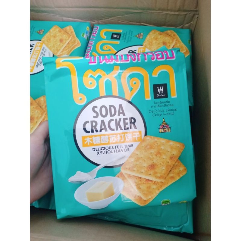 Bánh Quy Mặn Soda Cracker Thái Lan 400g