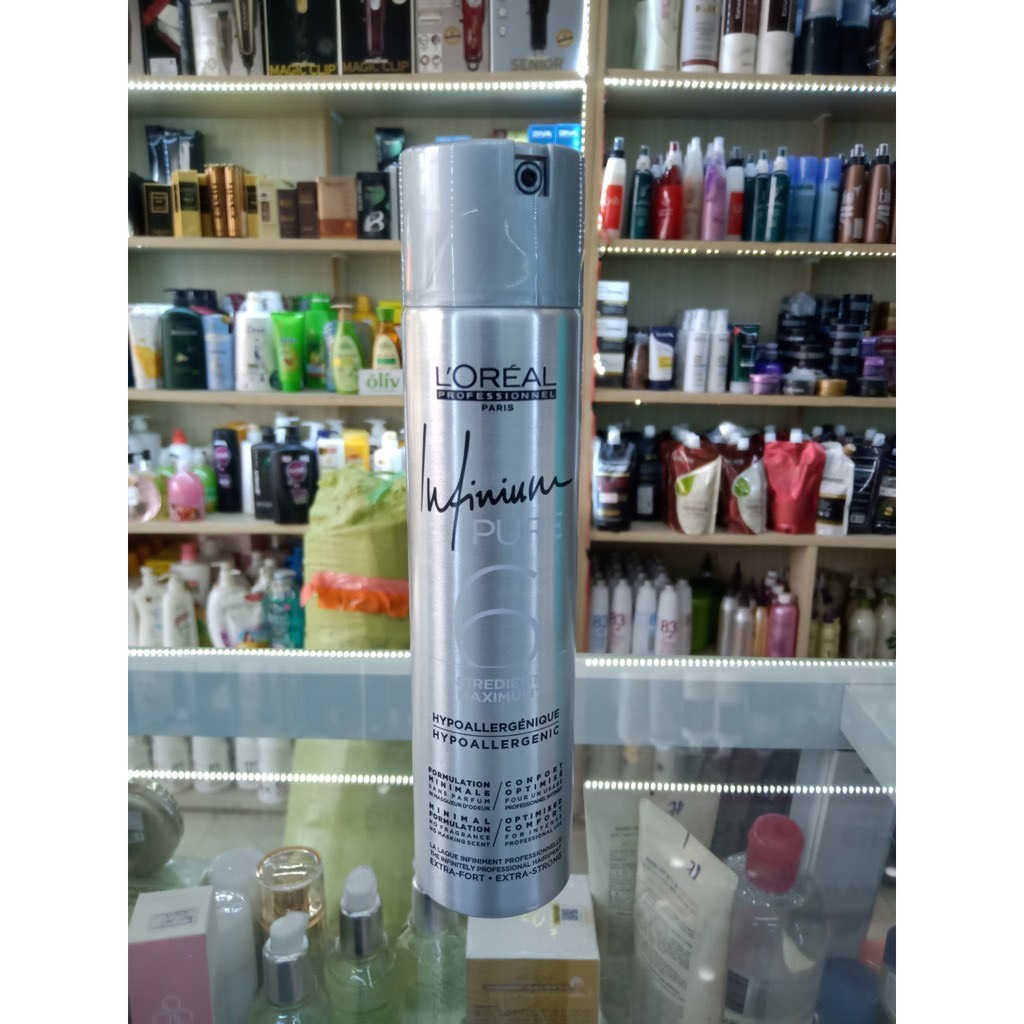 KEO XỊT ĐỊNH HÌNH giữ nếp tóc INFINIUM 300ml