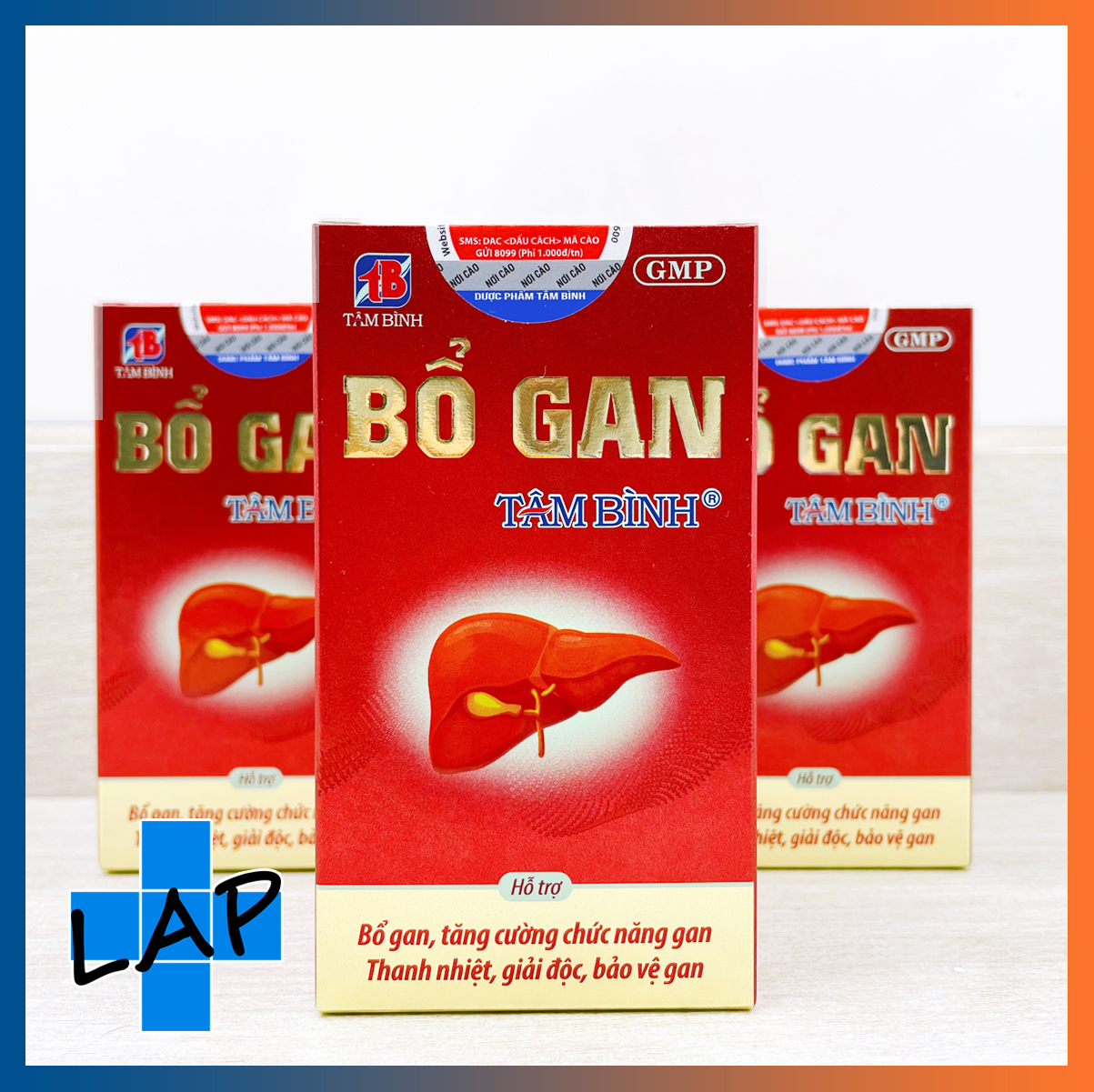 Bổ gan tâm bình - hỗ trợ bổ gan, tăng cường chức năng gan.