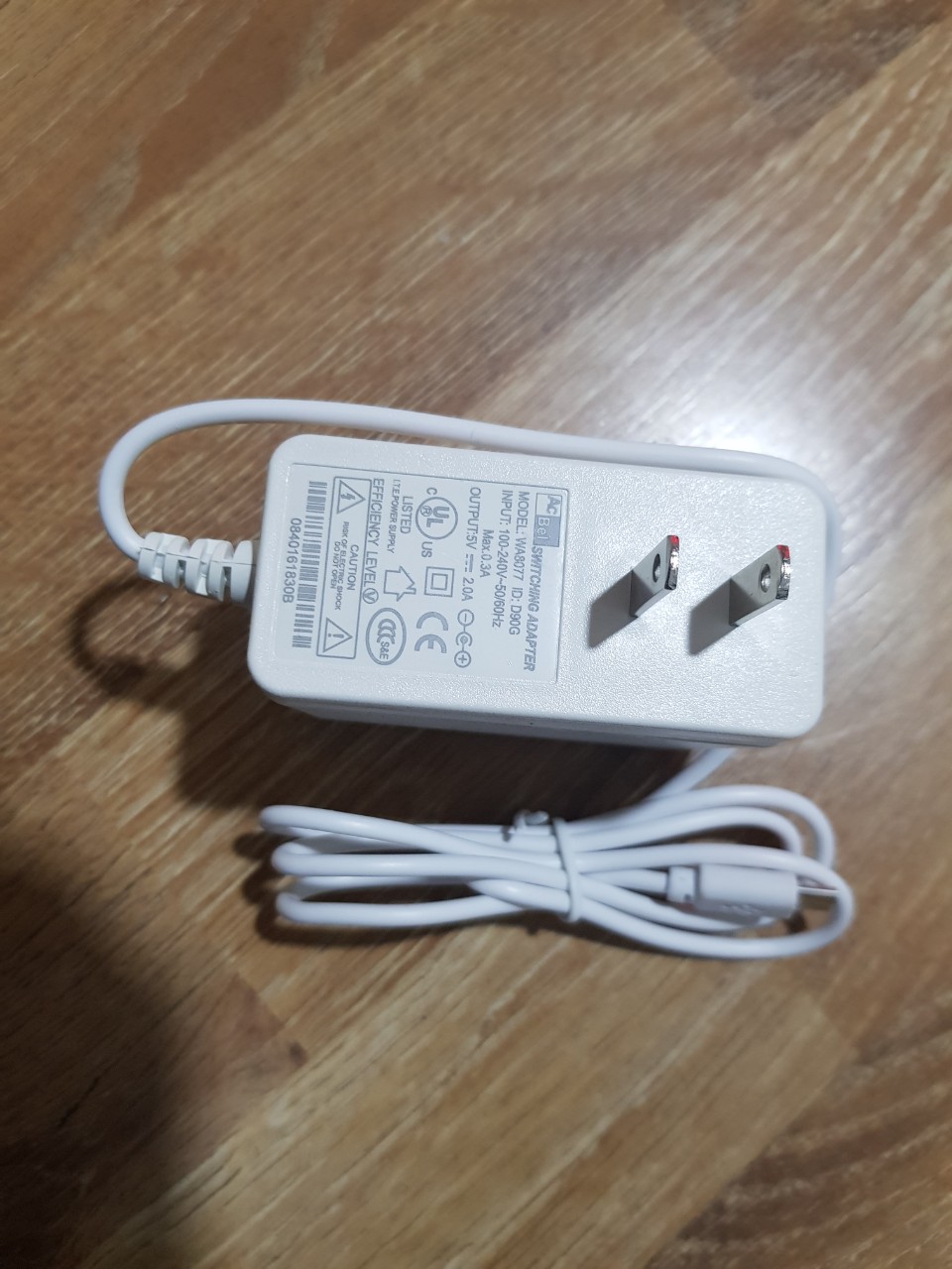 Nguồn Camera 5v-2a chân dẹt dành cho camera imou ezviz