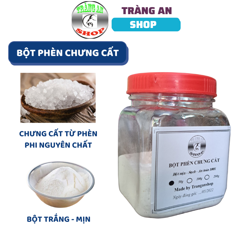 Bột phèn chua chưng cất nguyên chất