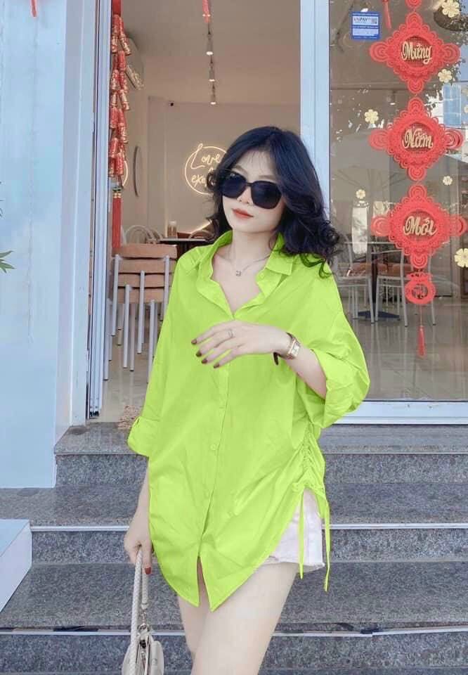 Sét bộ sơ mi 2 món gồm áo kèm quần fashionzero