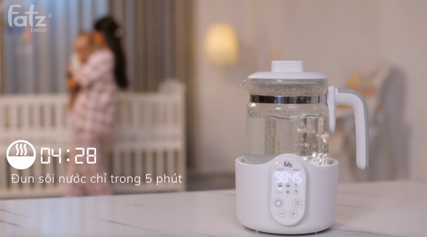Máy đun và hâm nước pha sữa điện tử Fatz Baby QUICK