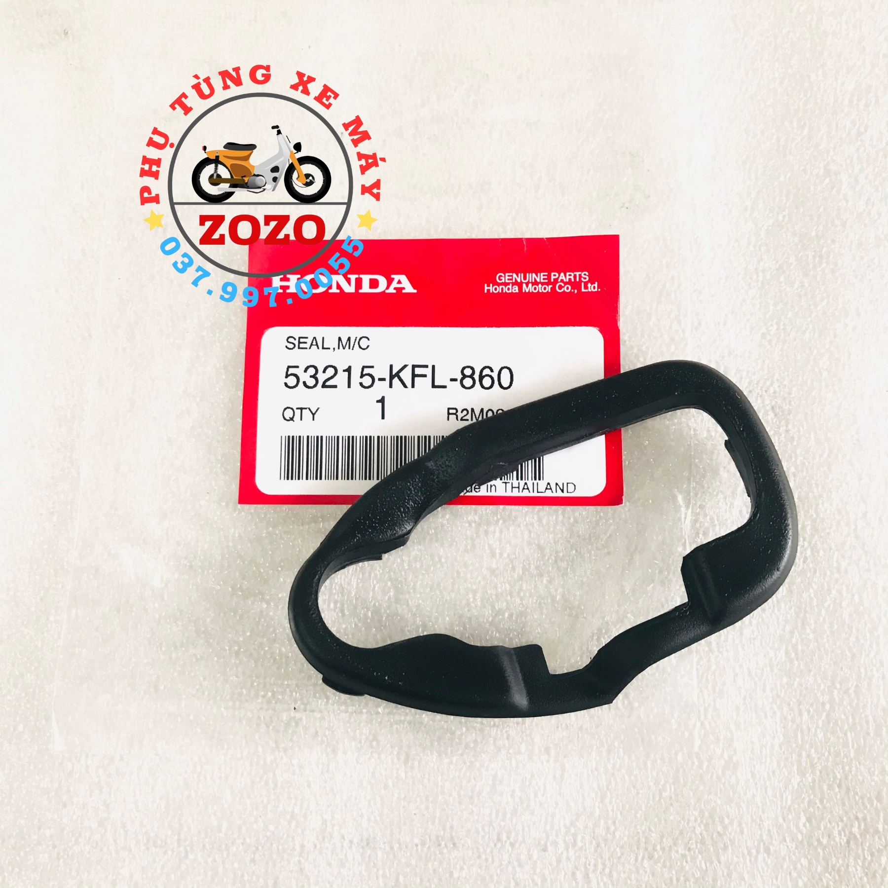 Ron cao su tay dầu wave thái 110, wave zx zin honda - 53215-kfl-860