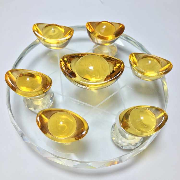 Thỏi Vàng ( Cục Vàng ) Thất Tinh Trận ( Vật Phẩm Phong Thuỷ ) - Phật Giáo Tường Thuận