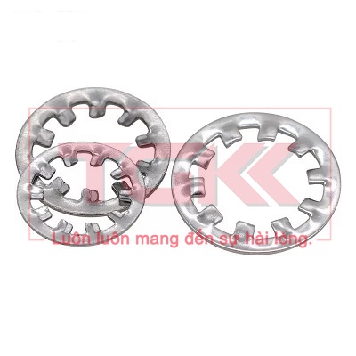 Long đen răng cưa trong mạ kẽm M18-M24