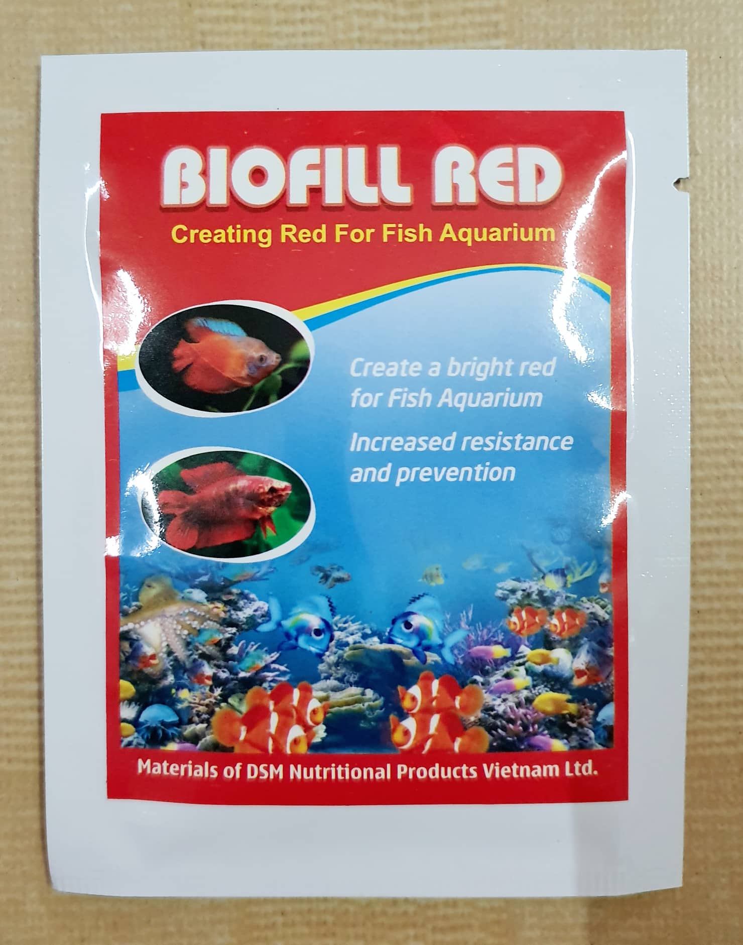 Chất tạo màu ĐỎ cho cá cảnh BIOFILL RED