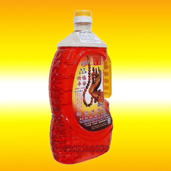 Dầu thắp đèn cát tường lưu ly 2 lít (1 thùng)