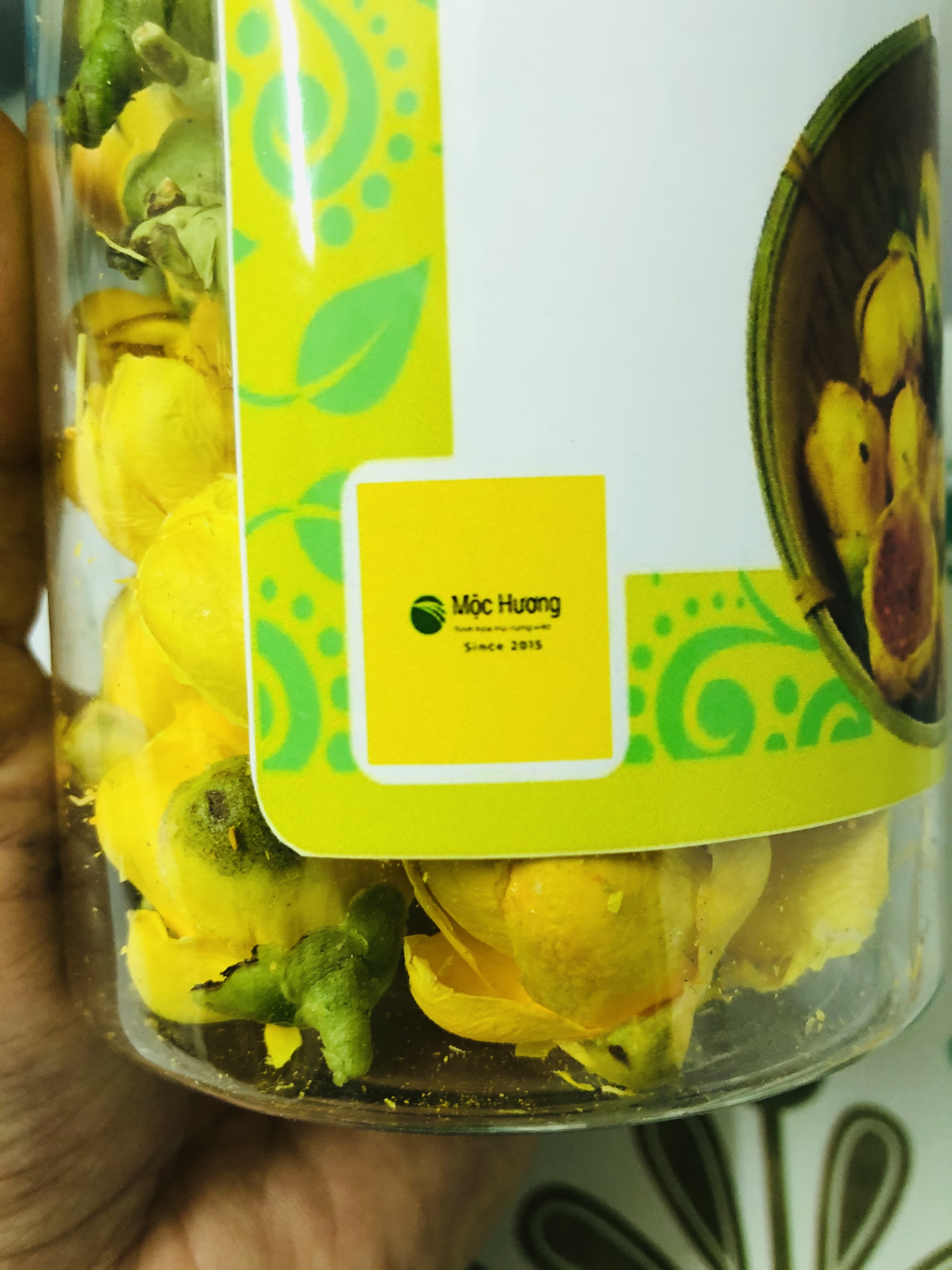 Hộp 50Gr Trà Hoa Vàng Sấy Lạnh