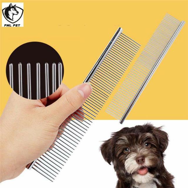 [HCM]Lược chải lông thú cưng trắng