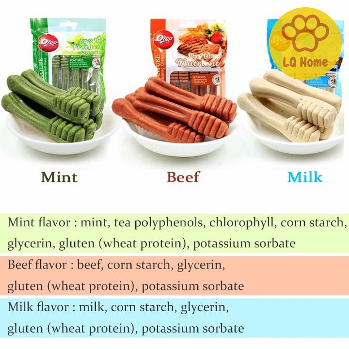 Snack xương Orgo cho chó - Gói 90g