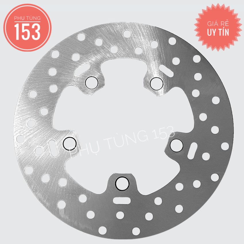 Đĩa Sau Exciter 150 kiểu Zin - Đĩa thắng xe máy - PHỤ TÙNG 153