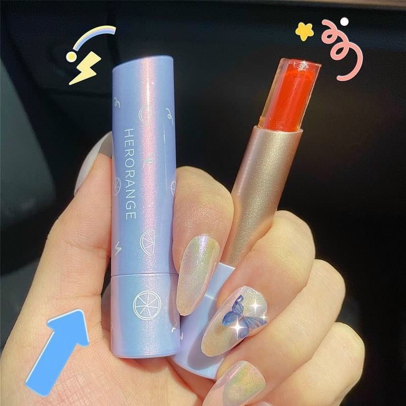[HCM]Son dưỡng bóng môi Hero Orange nhân màu