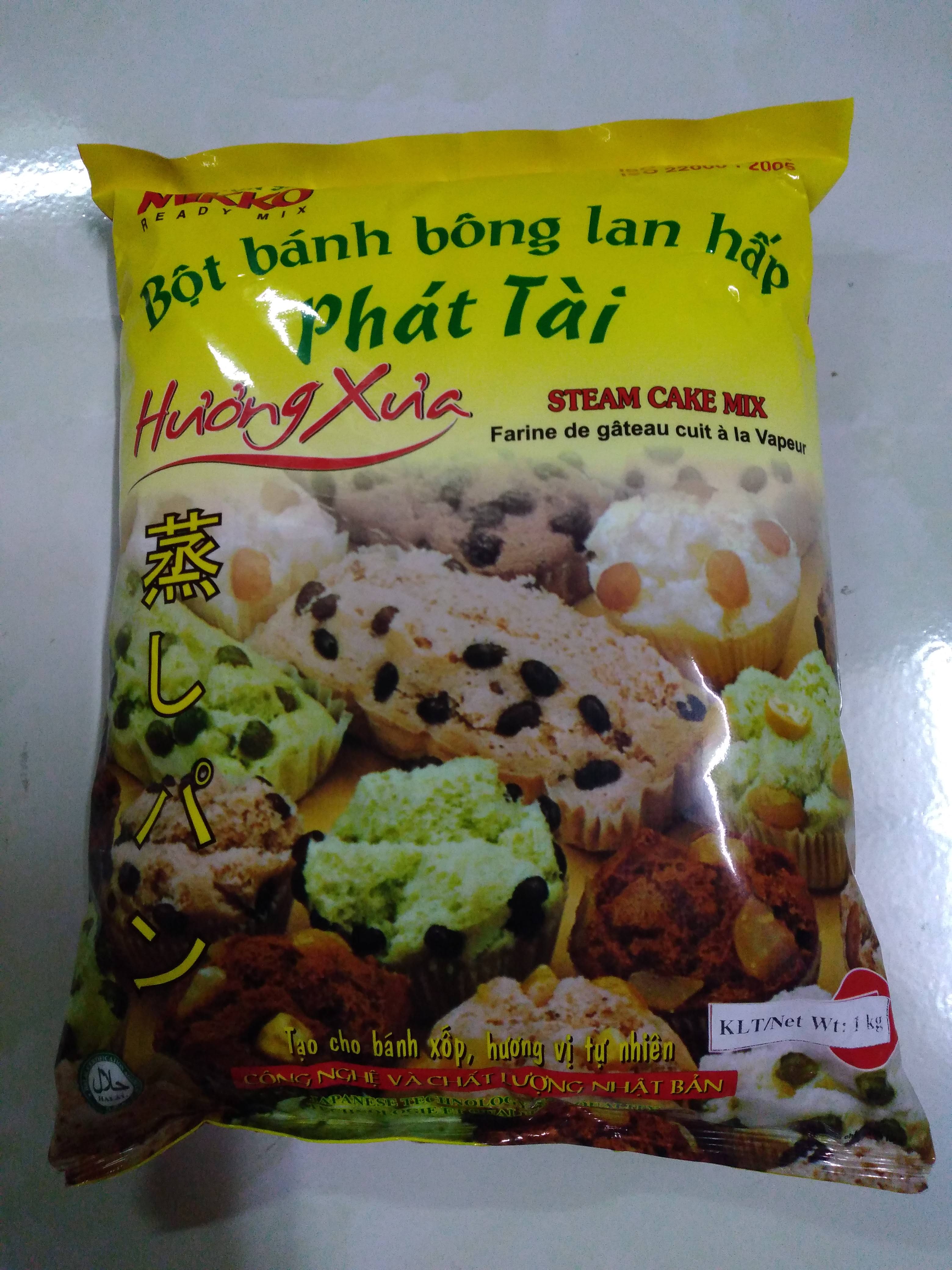 MIKKO - Bột bánh bông lan hấp