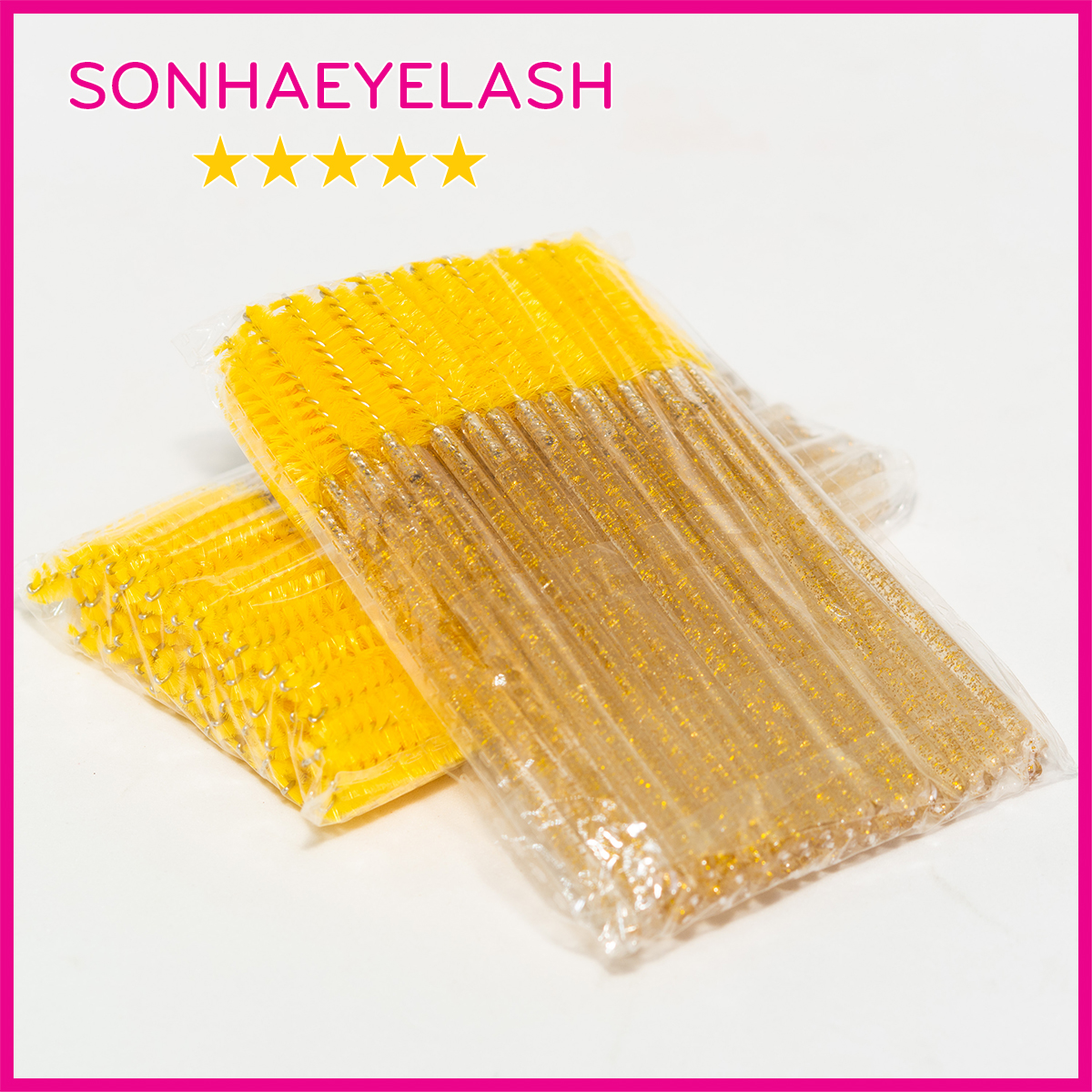 Chổi chải mi nối 1 bịch 50 cây(giao màu ngẫu nhiên)