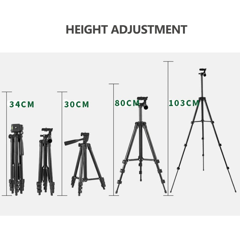 Tripod 3120 kèm kẹp điện thoại