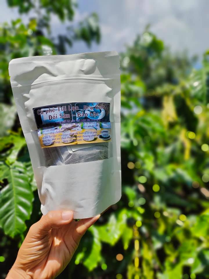 Coffee Special Robusta and Arabica Paper Filter Bags (7&3 Pure Wood Ratio - Drip Coffee (200Gram/10 Filter Bags)