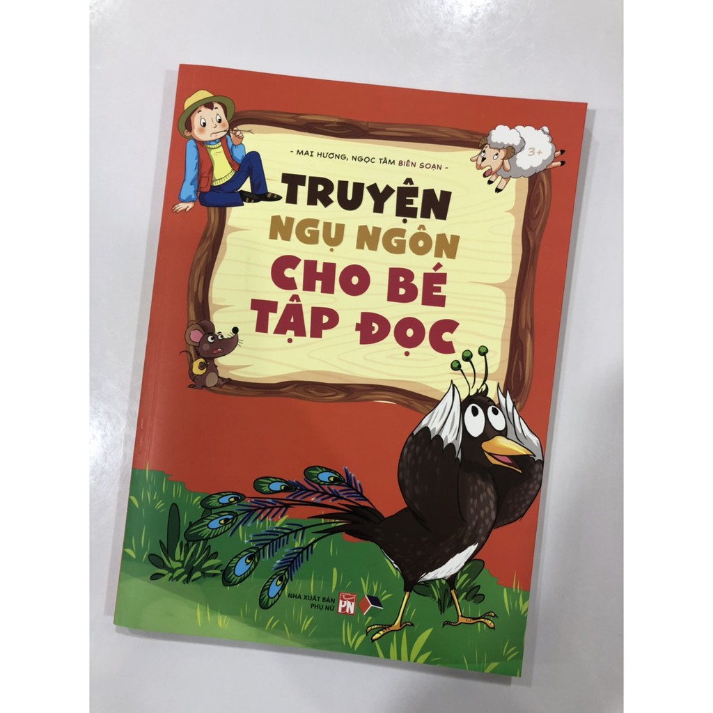 Sách Truyện ngụ ngôn cho bé tập đọc ( Tranh màu )