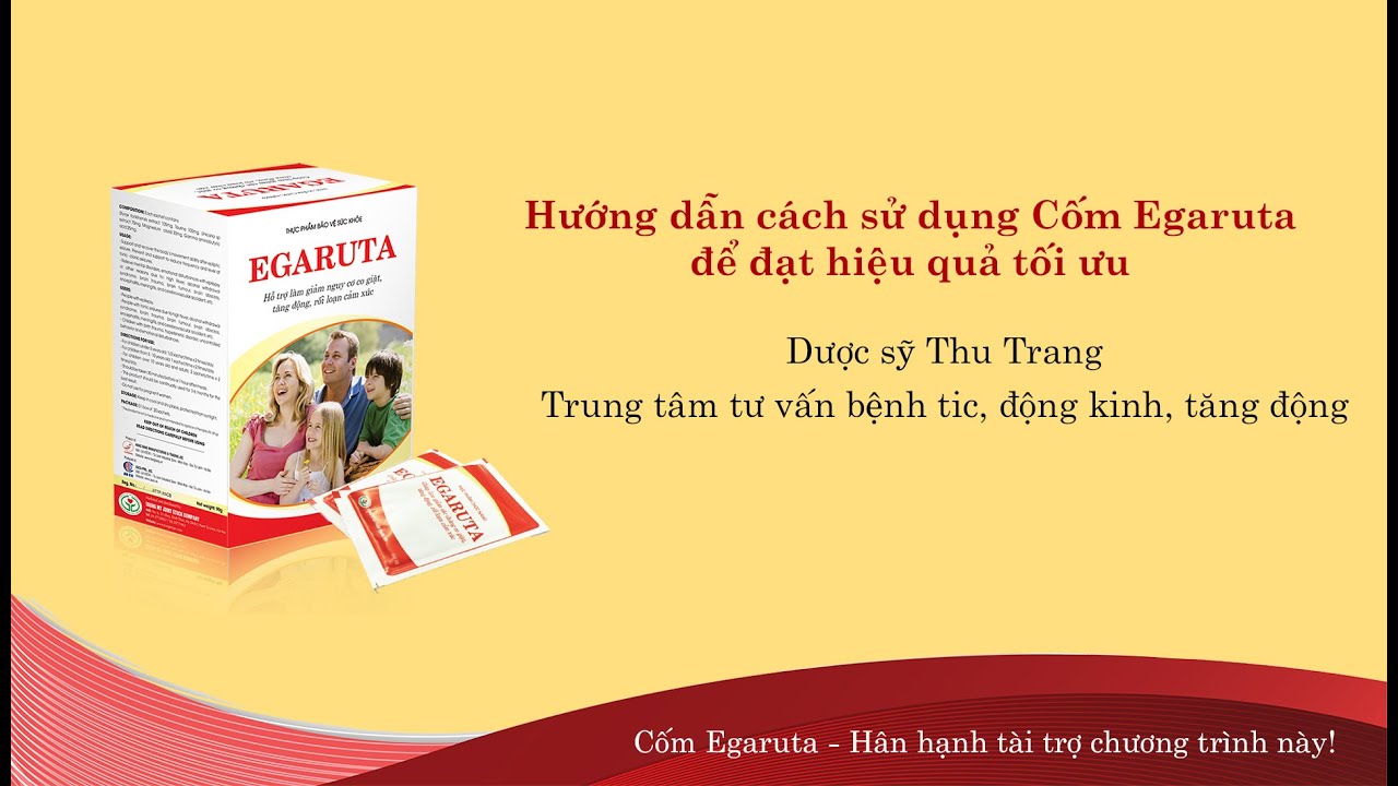 [HCM]Cốm EGARUTA - Dành Cho Trẻ Bị Động Kinh Co Giật