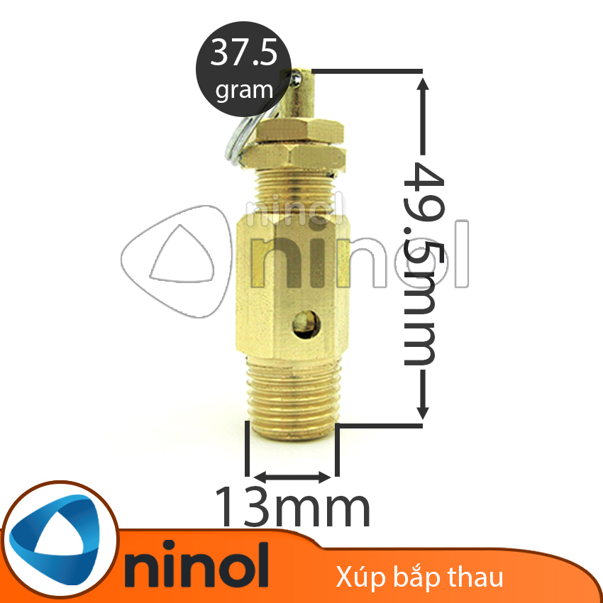 Súp bắp nhỏ - Van xả khí tự chỉnh - Van an toàn thau 13 mm