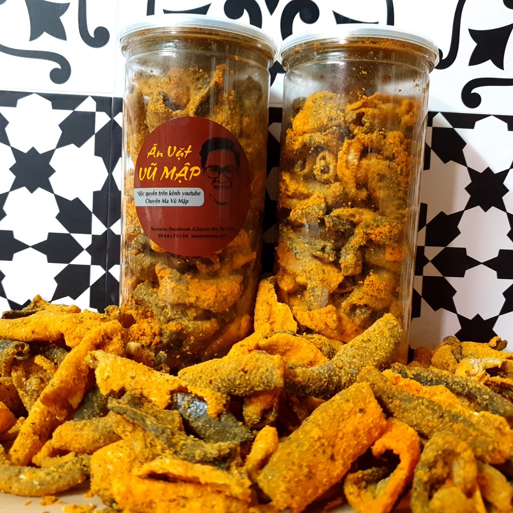 Da cá trứng muối  500gr - Siêu Ăn Vặt