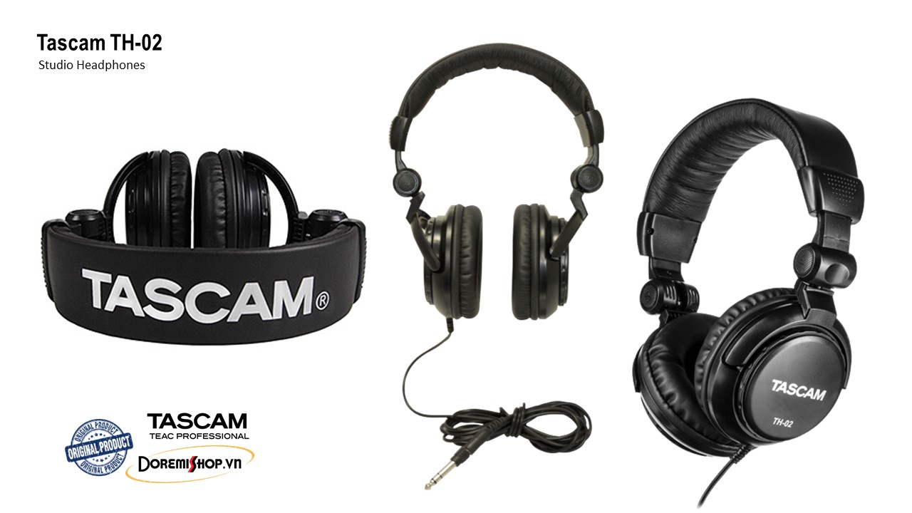 [HCM]Tai Nghe Kiểm Âm Phòng Thu Tascam TH-02