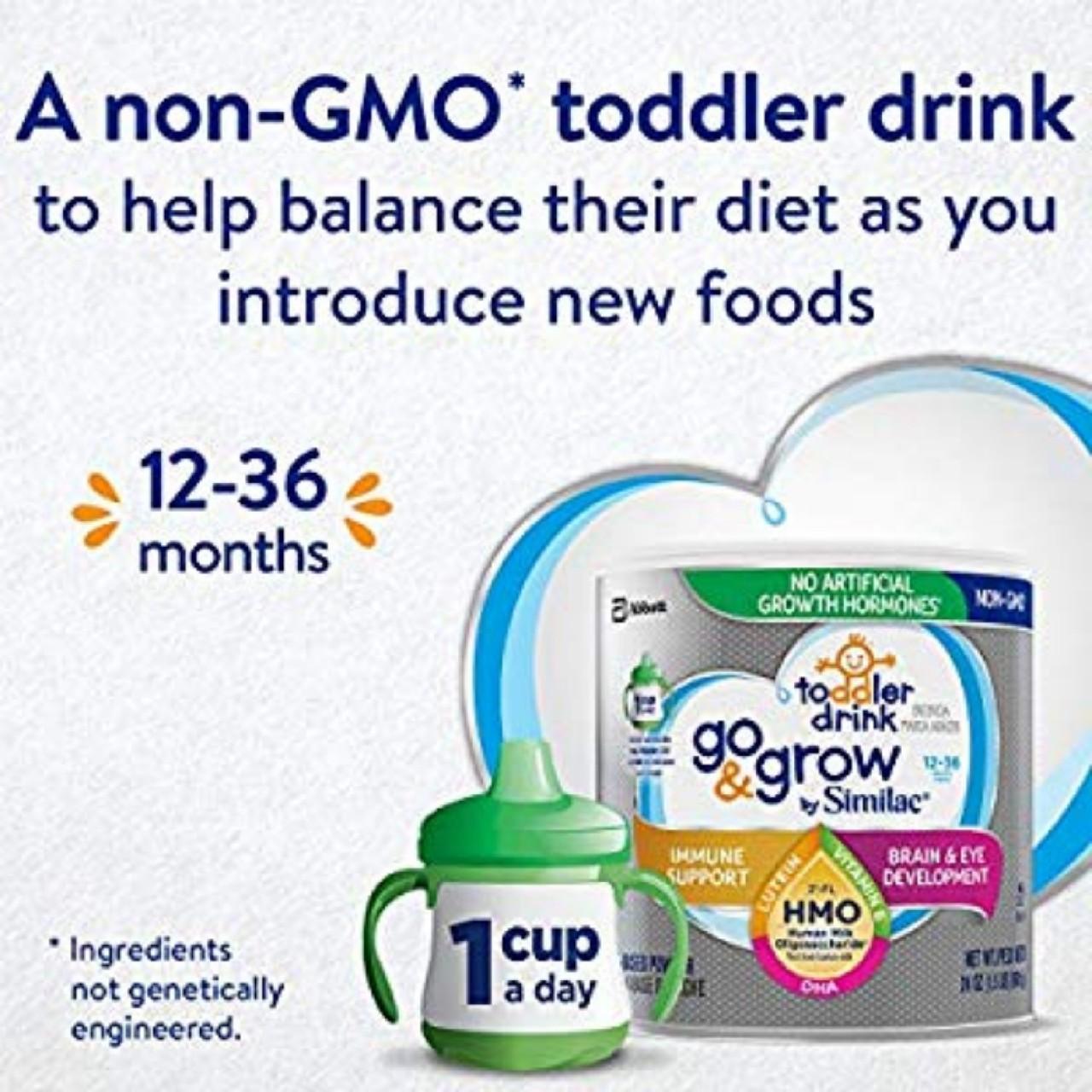 [ Hàng air, có bill ] Sữa bột Similac Go Grow NON-GMO - HMO 680g Mỹ