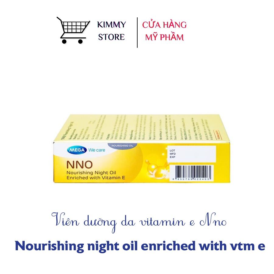 Lẻ 1 viên dầu dưỡng vitamin e NNO mẫu mới