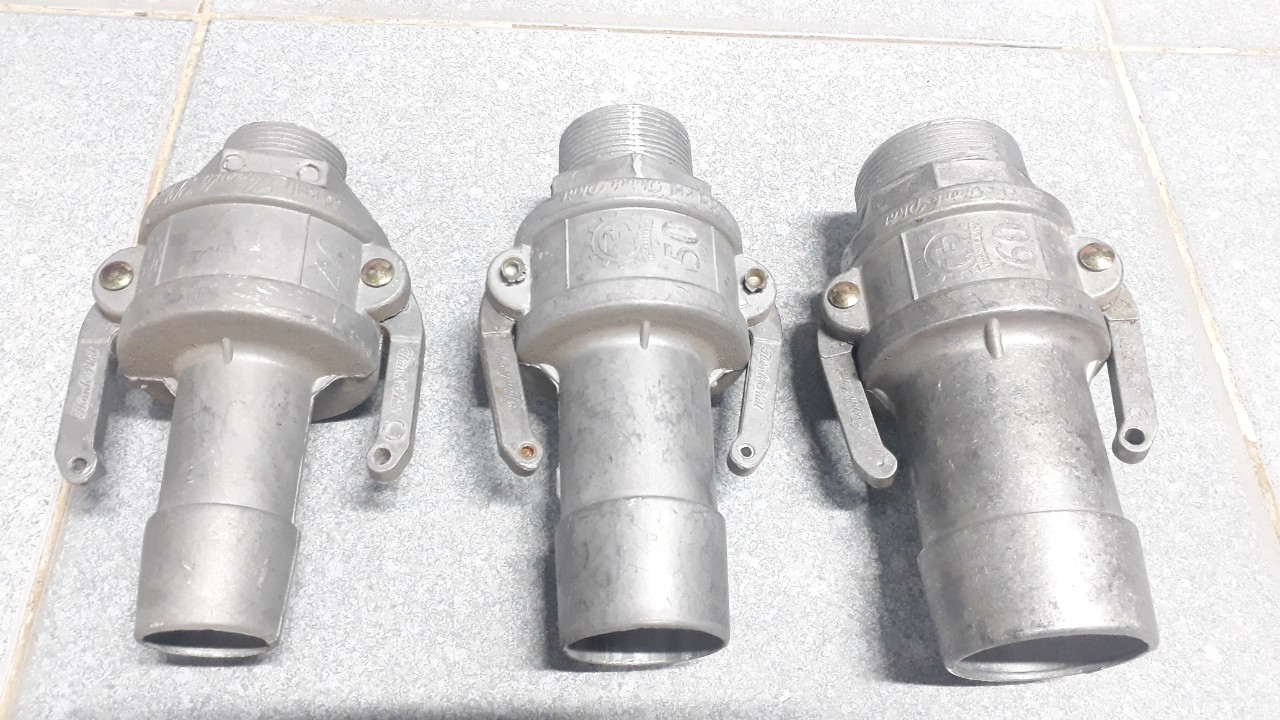 khớp nối nhanh phi 40 phi 50 phi 60 cùm nhôm