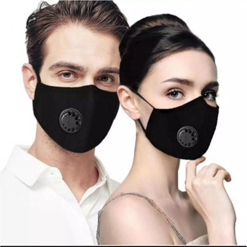 Khẩu trang vải có van thở 1 chiều chuyên dụng