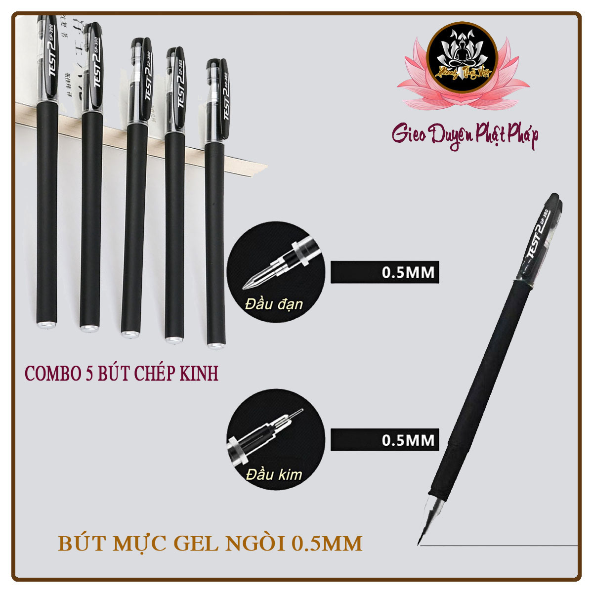 Sổ tay chép kinh chữ in mờ kinh pháp cú 423 lời đức phật dạy bìa gáy lò xo
