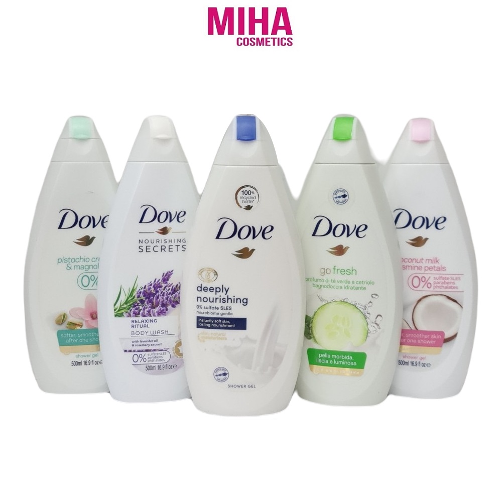 Sữa tắm dưỡng thể dove 500ml đức