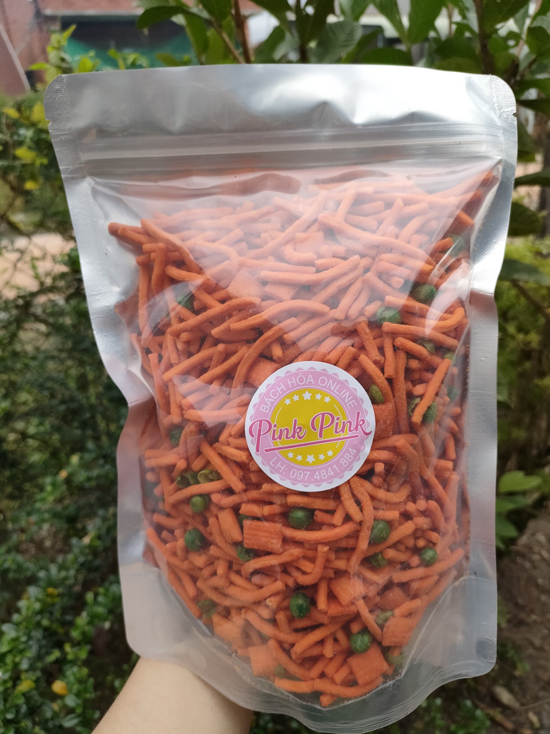 1kg bim bim tăm mix đậu hà lan