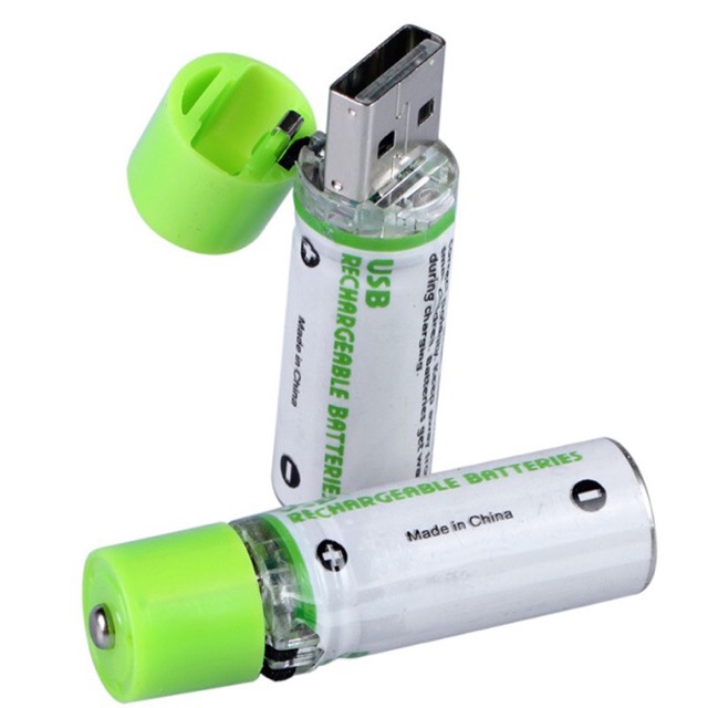 Pin tiểu AA 1450mAh sạc cắm cổng USB