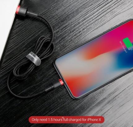 [HCM]Cáp sạc nhanh Baseus Cafule Micro USB (2.4A Quick charge 3.0)