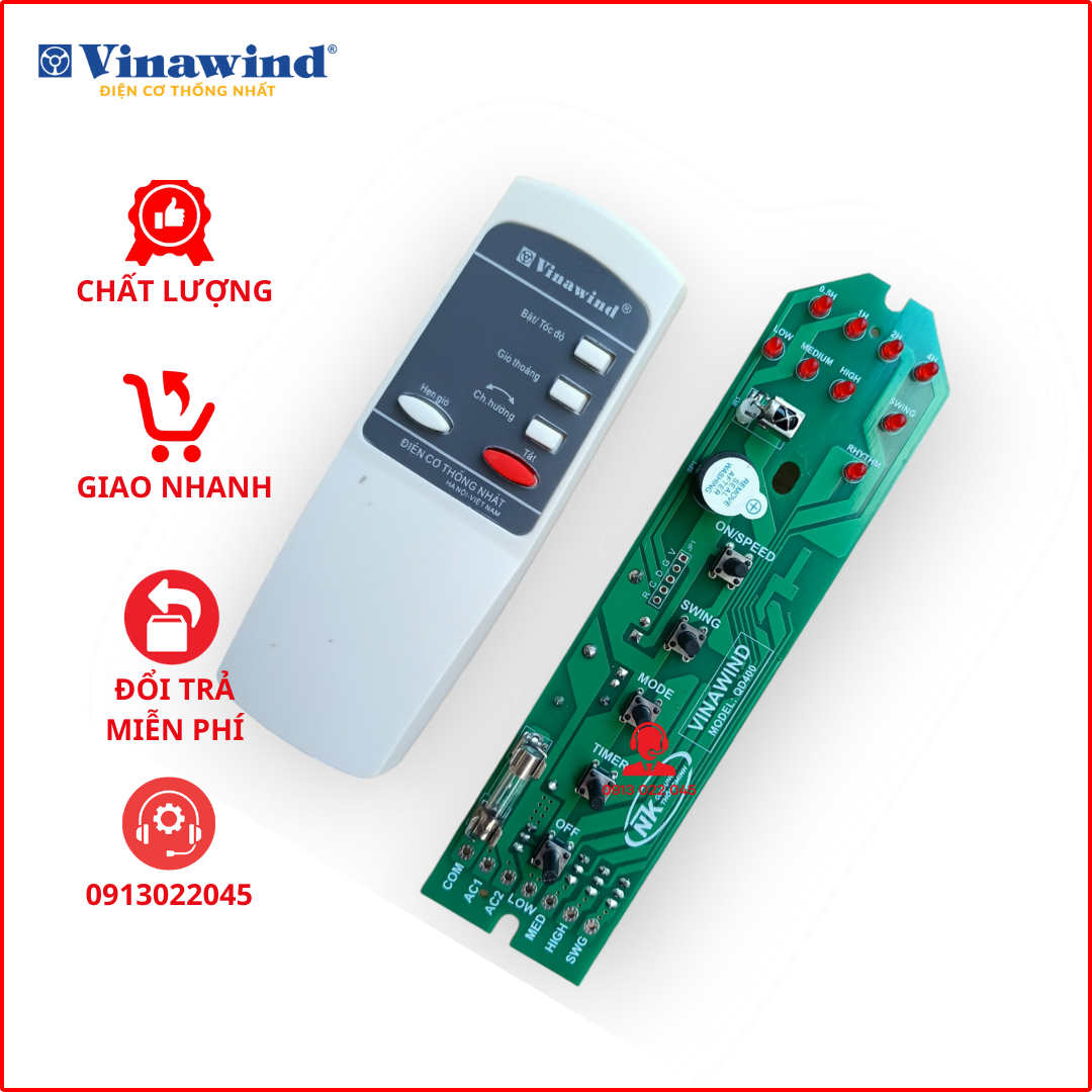 Mạch quạt CÂY Vinawind - Điện cơ thống nhất
