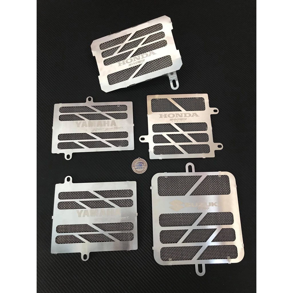 [HCM]CHE KÉT NƯỚC LƯỚI INOX CHO XE WINER SONIC CAO CẤP