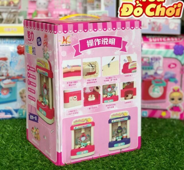 [HCM]Máy gắp thú mini kèm gấu bông mini