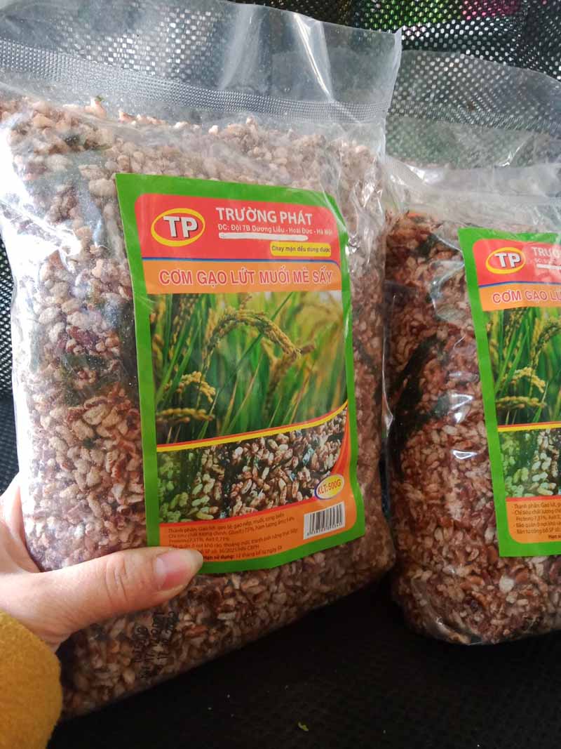 Cơm Gạo Lứt Rong Biển (sấy muối mè thơm ngon đậm đà).