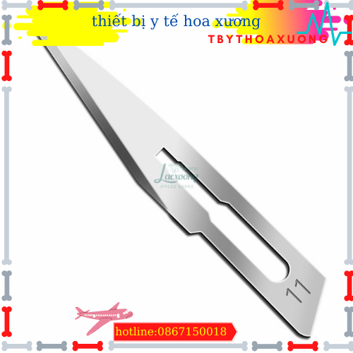 Lưỡi dao mổ kiato số 11 dùng cán dao số 3 và số 7