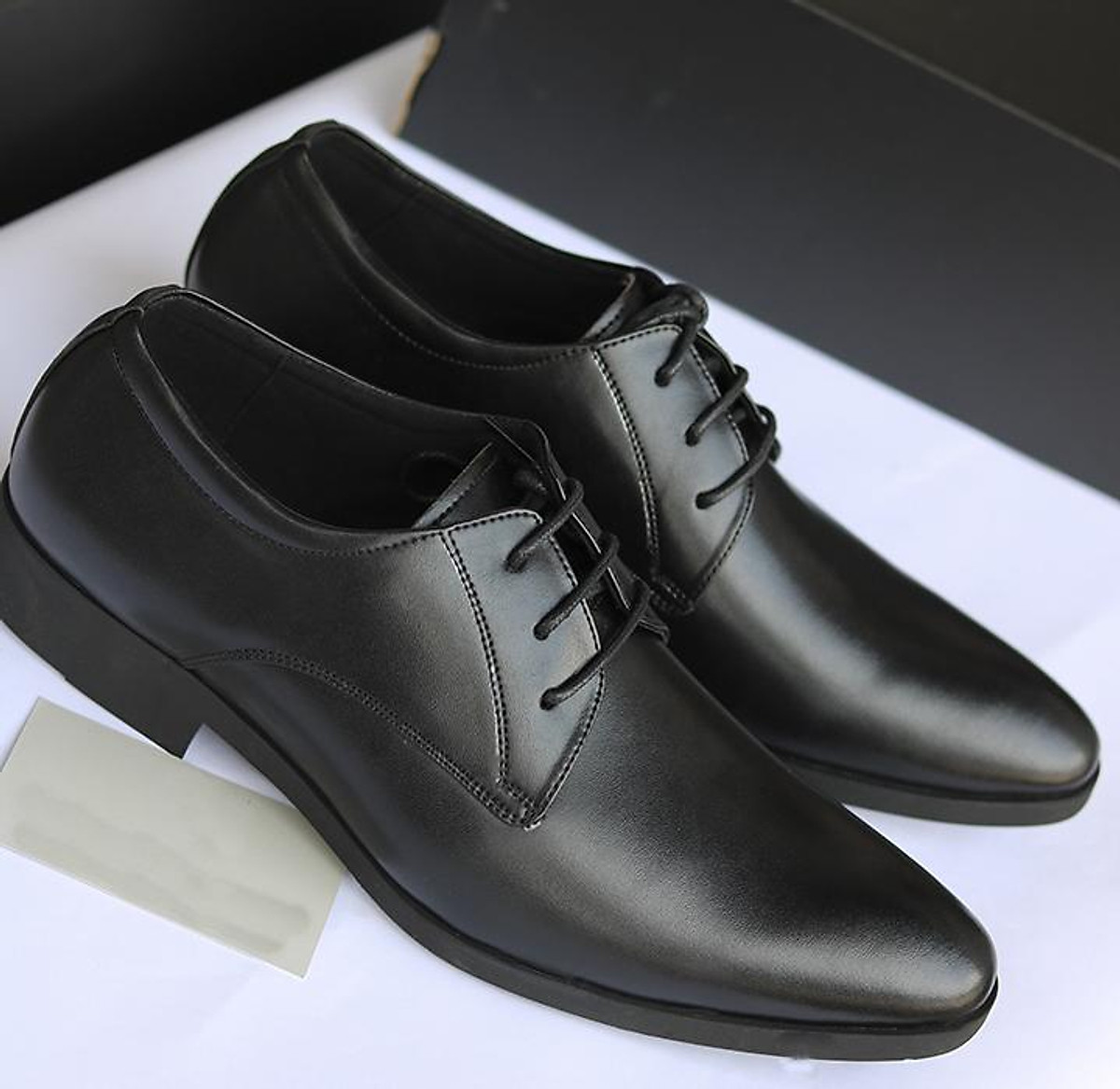 Giầy Tây Nam Da Bò Buộc Dây Mã H60