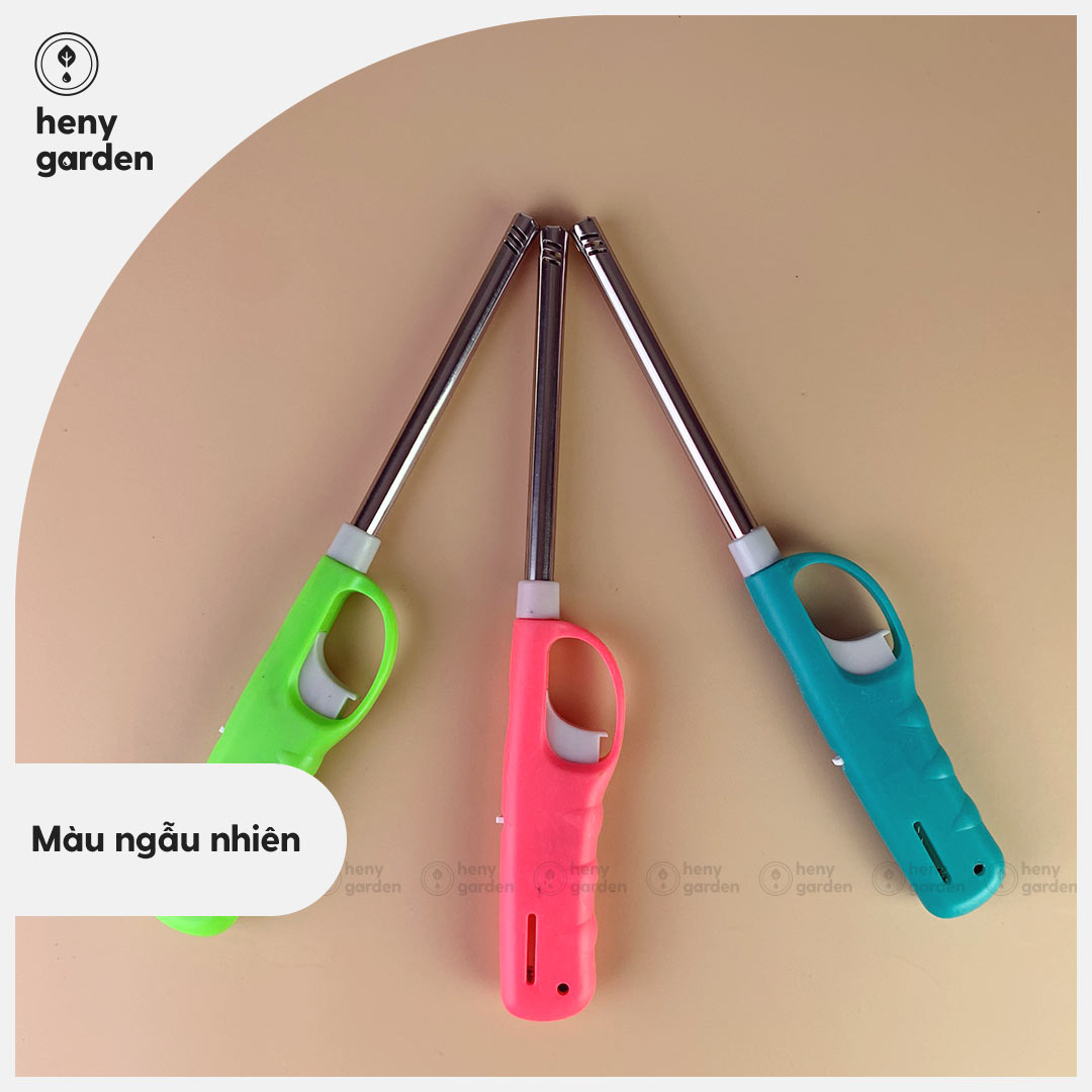 Dụng Cụ Thắp Nến Thơm Dạng Dài Refill HENY GARDEN Giúp Đốt Nến Không Phỏng Tay