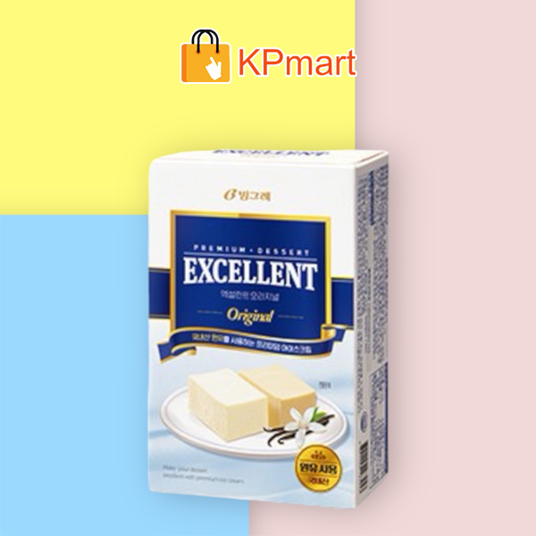 (GIAO HỎA TỐC HCM) Kem viên Hàn Quốc Binggrae The Excellent Original 800ML (16 viên)
