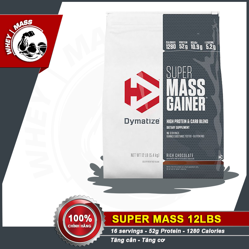 Dymatize Super Mass 12lbs