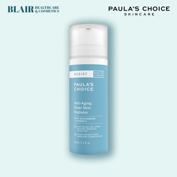 Kem dưỡng ẩm cho da dầu Paulas Choice Resist Anti-Aging Clear Skin Hydrator 50ml