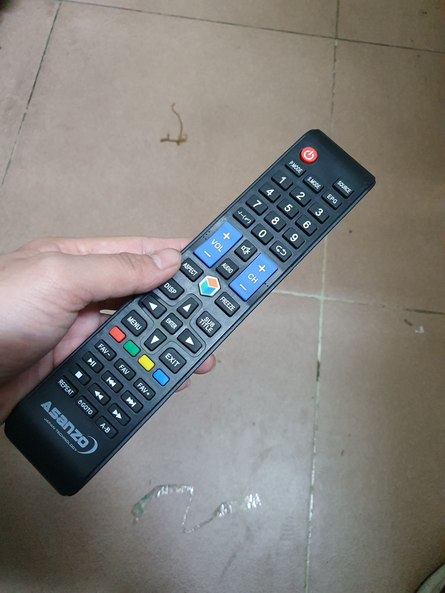 remote ti vi asanzo smart  dài