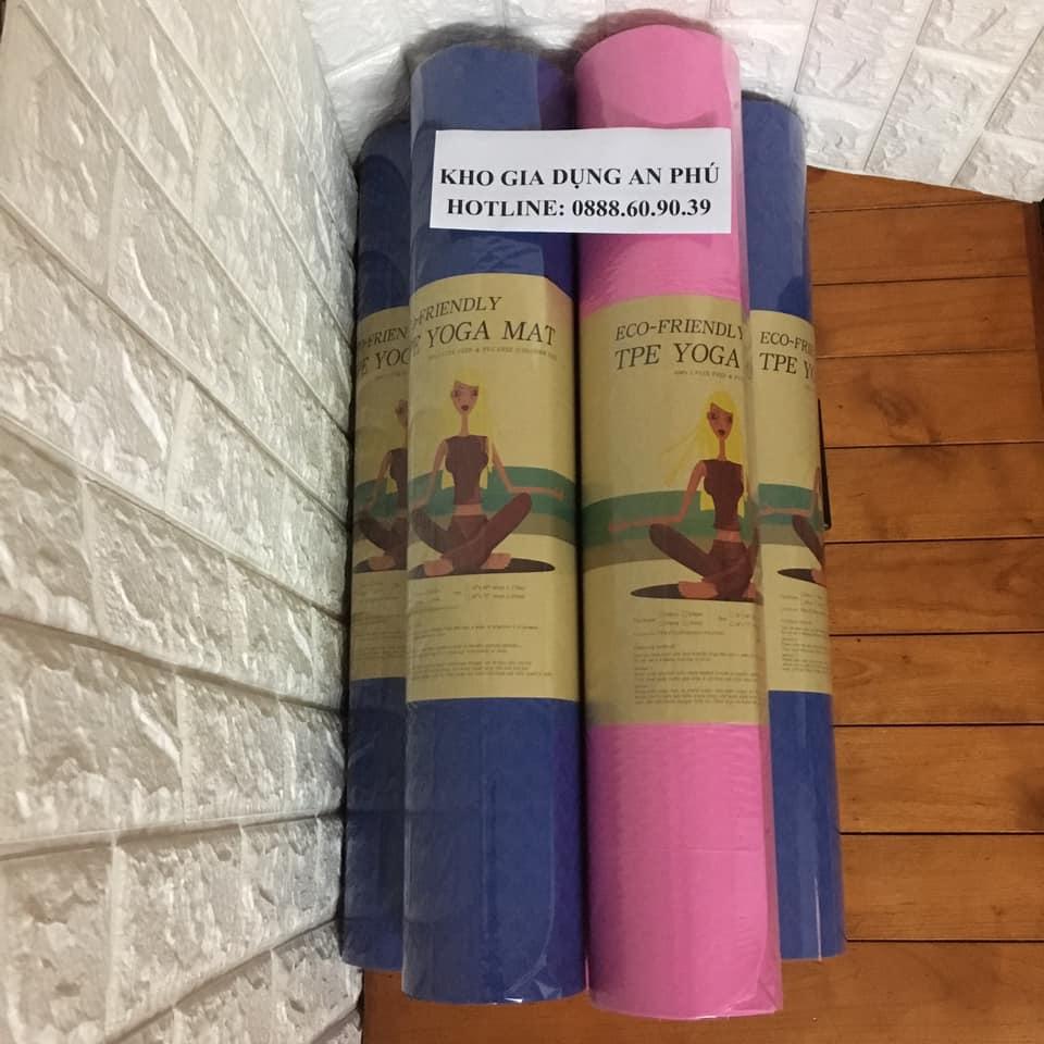 Thảm tập Yoga Mat 2 lớp cao cấp